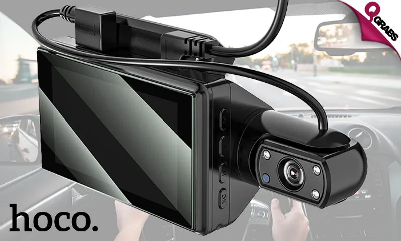 HOCO Dual Camera Driving Recorder!